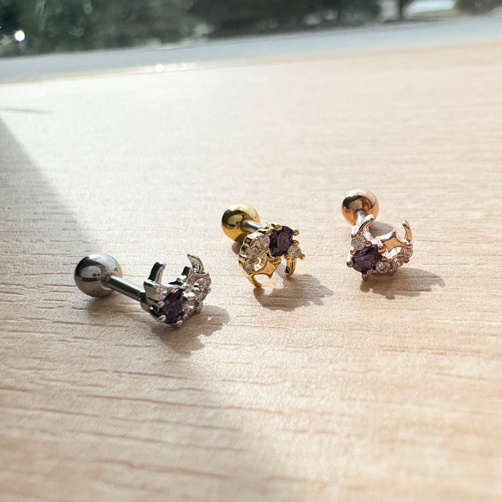 MP 159 ［サージカルステンレス］キュービックピアス