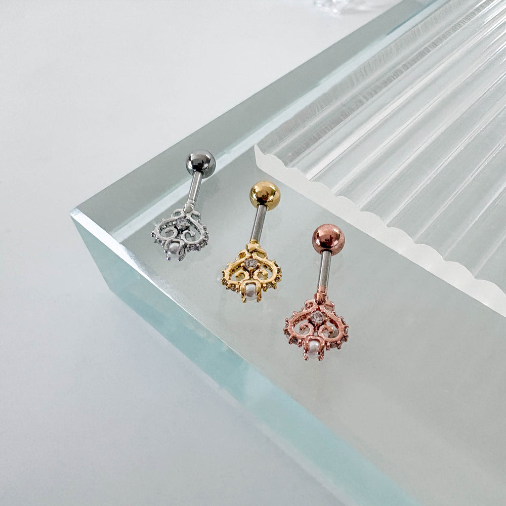 A8 274 [サージカルステンレス ] 魔法の杖ピアス