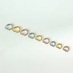 MA 102 ［サージカルステンレス］ワンタッチハートイヤリング