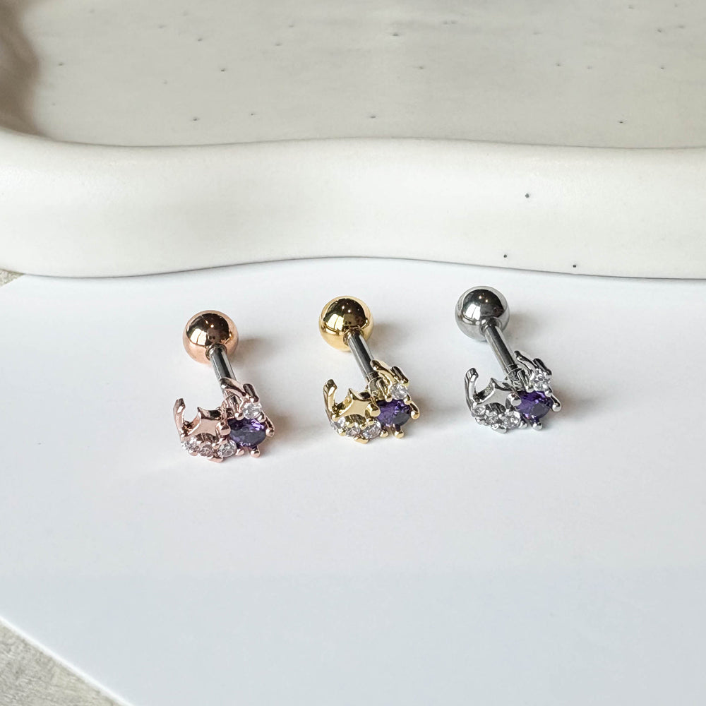 MP 159 ［サージカルステンレス］キュービックピアス