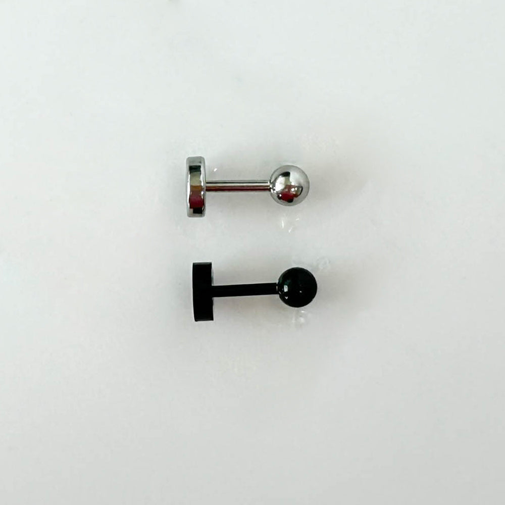B3 002 ［サージカルステンレス］シンプルスマイルピアス
