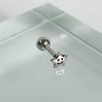 MV 018 [サージカルステンレス ] ミニスマイル星ピアス