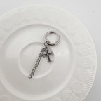 YEH 013 ［サージカルステンレス］ゴシック十字架ワンタッチピアス