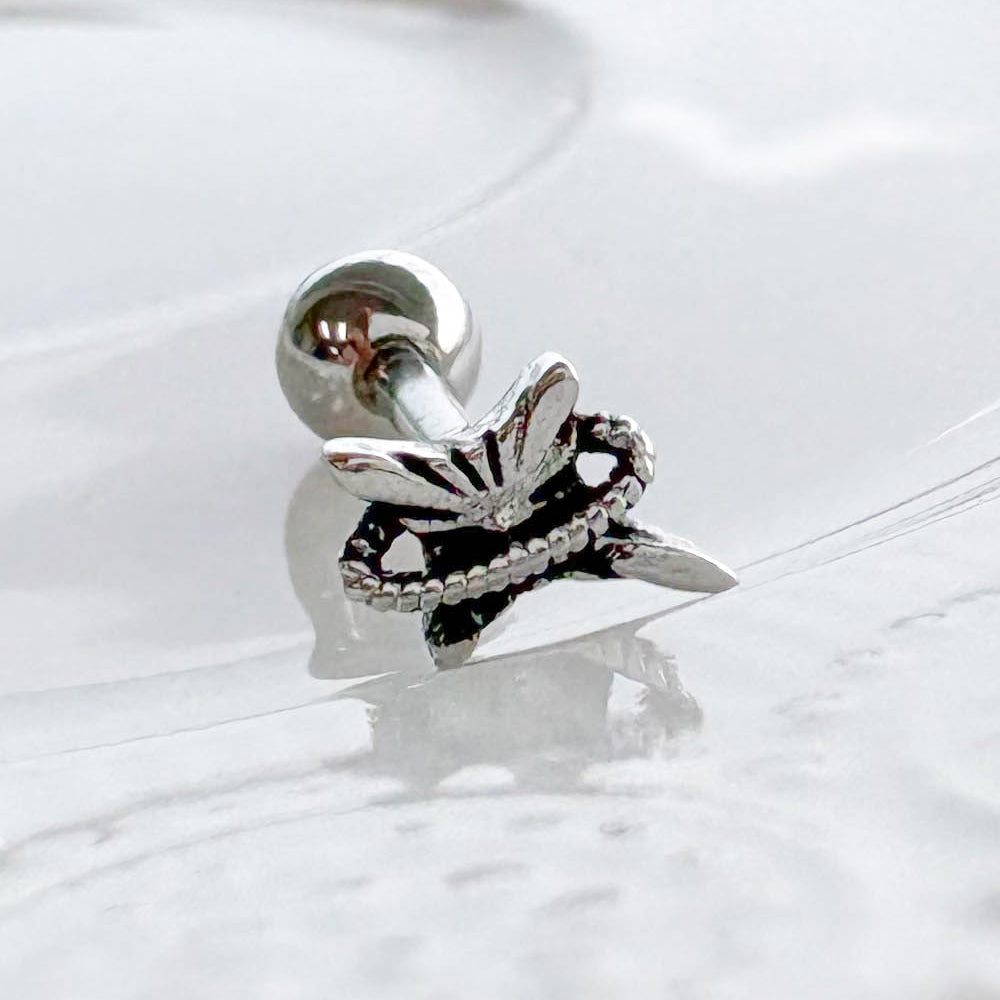 MV 067 ［サージカルステンレス］アンティーク星天の川ピアス