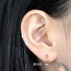 STS 100 [サージカルステンレス]　ボールリングピアス