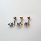 A8 294 ［サージカルステンレス］星ピアス
