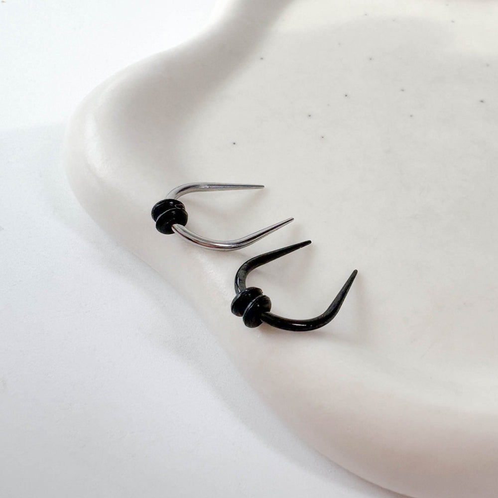 A2 239 ［サージカルステンレス］Uカーブニードルピアス　