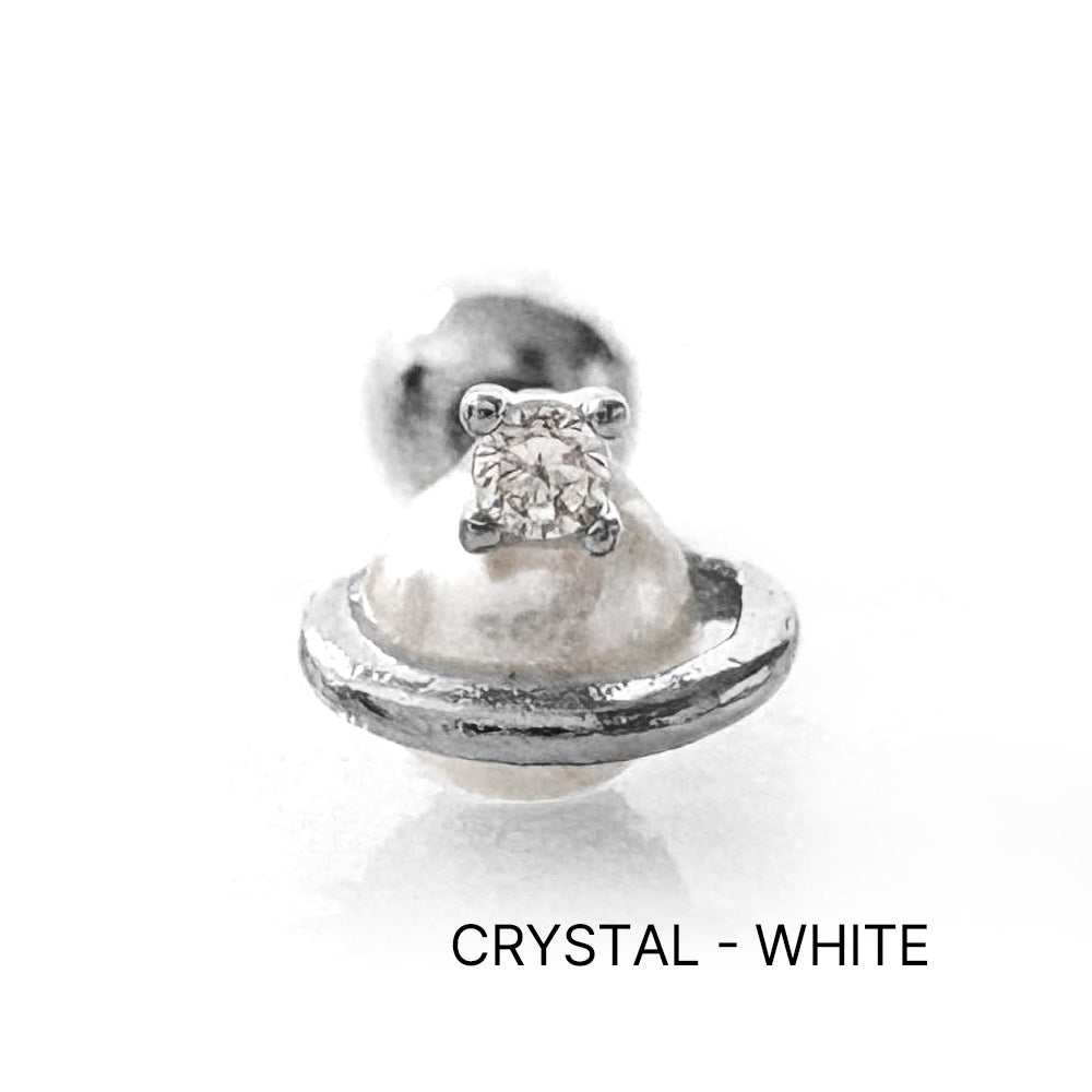 A8 279 ［サージカルステンレス］土星ピアス