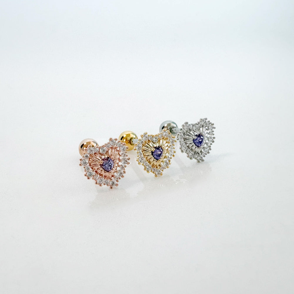 A5 288 ［サージカルステンレス］ロイヤルハートピアス