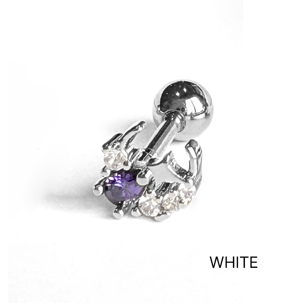 MP 159 ［サージカルステンレス］キュービックピアス