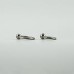 STS 100 [サージカルステンレス]　ボールリングピアス