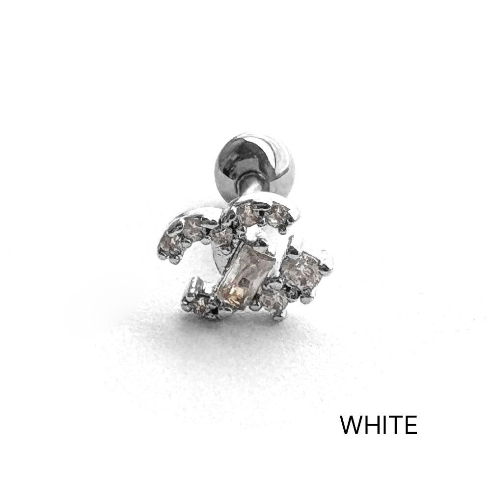 MN166 ［サージカルステンレス］ストーンピアス