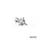 MN 177 ［サージカルステンレス］星×天の川ピアス