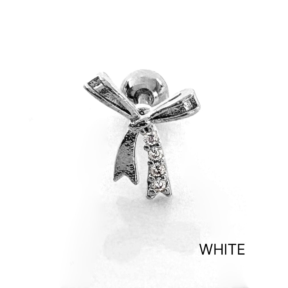 A5 298 ［サージカルステンレス］リボンピアス