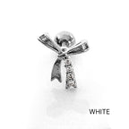 A5 298 ［サージカルステンレス］リボンピアス