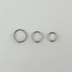 STS 056 ［サージカルステンレス］キュービック二重リング