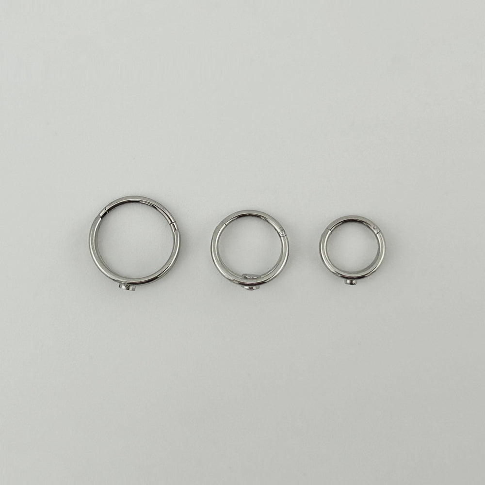 STS 056 ［サージカルステンレス］キュービック二重リング