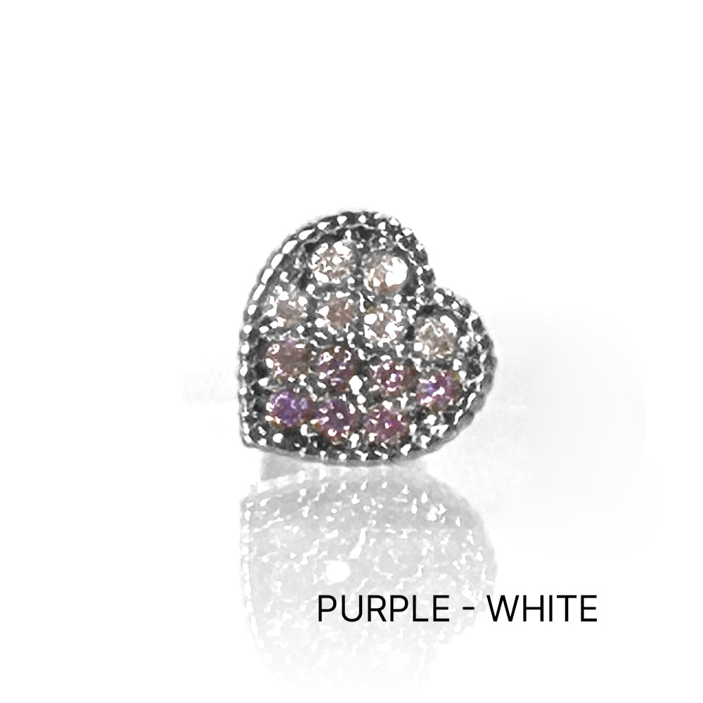 MN 178 ［サージカルステンレス］ストーンハートピアス