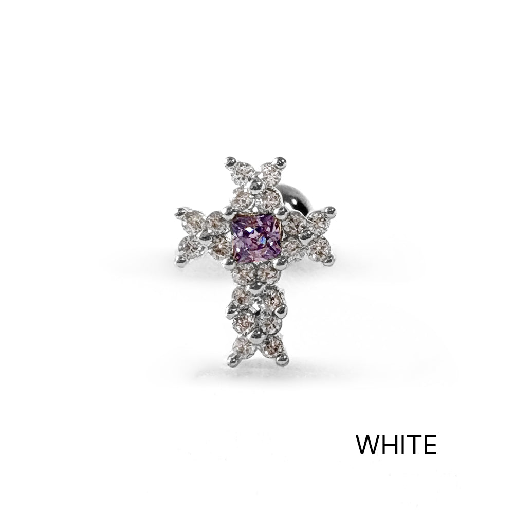 A5 260 ［サージカルステンレス］十字架ピアス