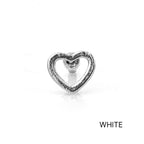 MN 115 ［サージカルステンレス］ハートピアス