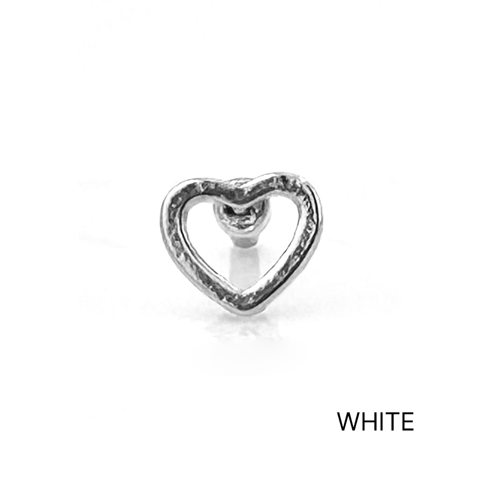 MN 115 ［サージカルステンレス］ハートピアス