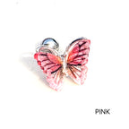 A5 175 ［サージカルステンレス］アクリル蝶々グラデーションピアス