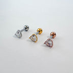 A8 238 ［サージカルステンレス］ハートピアス