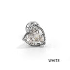 A8 238 ［サージカルステンレス］ハートピアス