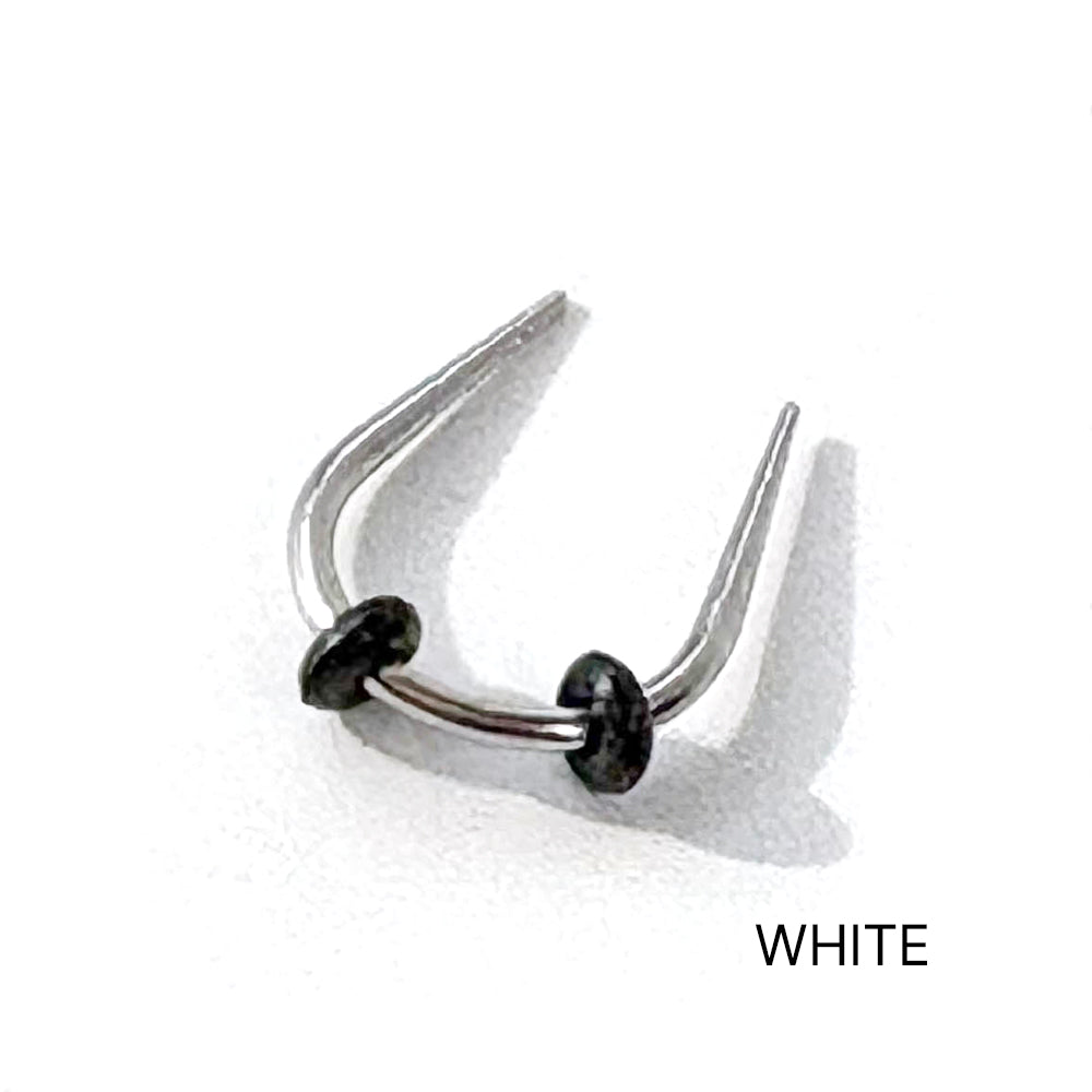 A2 239 ［サージカルステンレス］Uカーブニードルピアス　