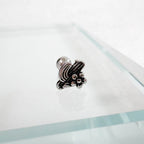 MV 069 ［サージカルステンレス］アンティーク花ピアス