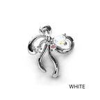 A5 243 ［サージカルステンレス］リボンピアス