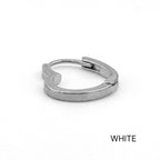 MA 102 ［サージカルステンレス］ワンタッチハートイヤリング