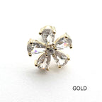 MN 063 ［サージカルステンレス］花ピアス