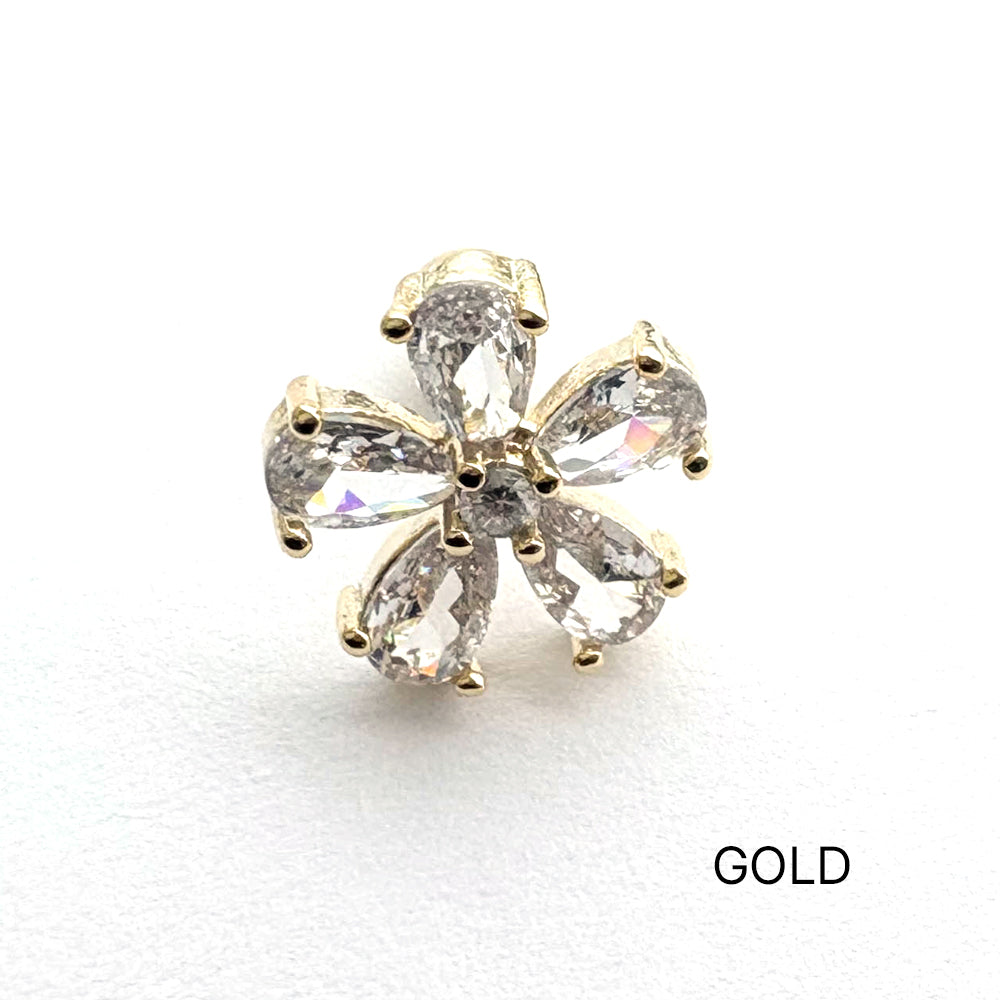 MN 063 ［サージカルステンレス］花ピアス
