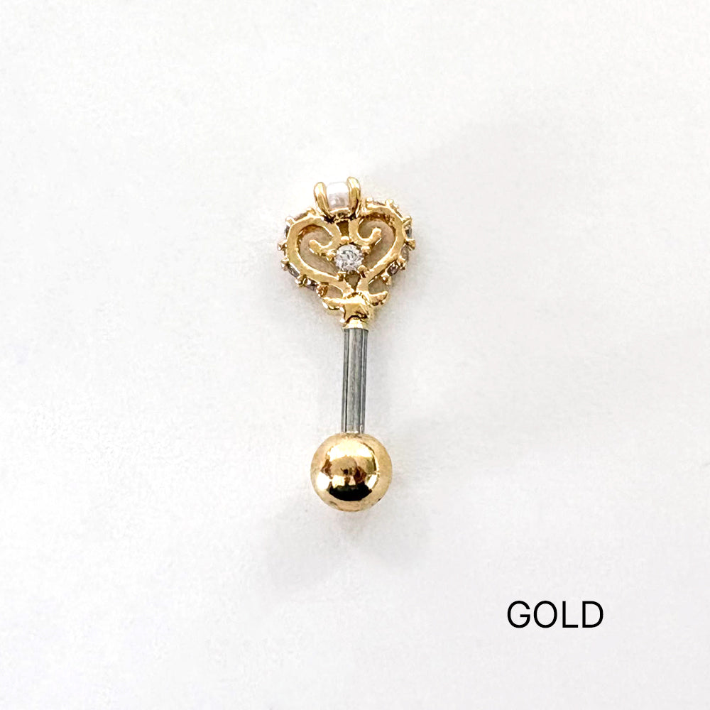 A8 274 [サージカルステンレス ] 魔法の杖ピアス