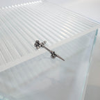 A2 243 アンティーク薔薇ナイフピアス