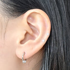 STS 100 [サージカルステンレス]　ボールリングピアス