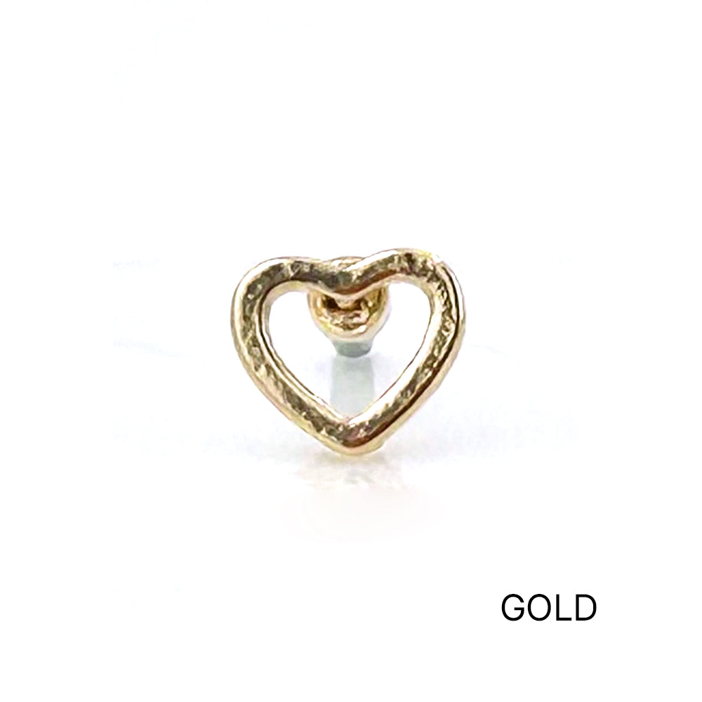 MN 115 ［サージカルステンレス］ハートピアス