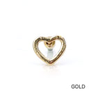 MN 115 ［サージカルステンレス］ハートピアス