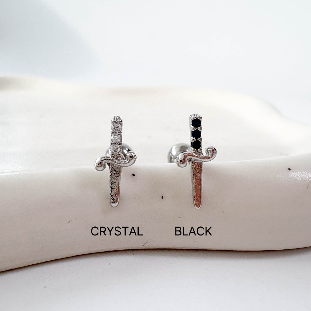 A2 246 ［サージカルステンレス］ナイフ剣ピアス